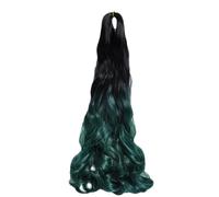 14"Loose Wave Spiral Curl Trecce Capelli Sintetici French Curls Extension Per Capelli Intrecciati Ombre Ad Alta Temperatura Capelli Pre-Stirati