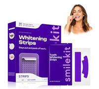 14 Paia Strisce Sbiancanti Dei Denti Viola,Formula Delicata,Facile da Usare