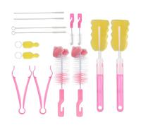 14 Pcs/2 Scovolino Per Bottiglie Biberon Spazzola Pulizia Delle Di Latte