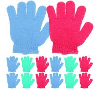 14 Pcs Guanto Scrub Corpo Guanti Esfolianti Glove Esfoliante Del