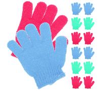 14 Pcs Mitten Gloves Bath Towel Guanti Esfolianti Esfoliante Corpo
