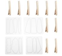 14 Pcs Strumenti Di Creazione Stampo Resina Epossidica Stampi Silicone