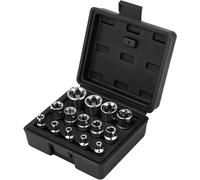 14 Pezzi Chiavi a Bussola E-Torx a Stella Set Di Bussole Profilo Di Bussole a St