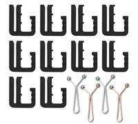 14 pezzi clip di serraggio pantaloni fibbie regolabili senza chiodi pantaloni pulsante di espansione cintura bottoni di serraggio pantaloni pantaloni stringere regolabile abbigliamento vita elastica b