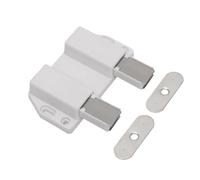 14 pezzi con chiusura magnetica, a pressione, rilascio a tocco, for cassetti, ante, armadietti, cassettiere, pop-out(White 2)