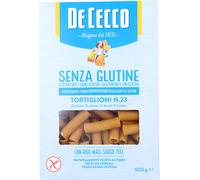 14 pezzi di tortiglioni n. 23 de cecco senza glutine - 400 gr