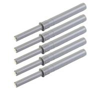 14 pezzi fermaporta magnetico più vicino al cassetto morbido e silenzioso ammortizzatore buffer push to open sistema hardware for mobili Per Porta(Gray)