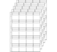 14 Pezzi Fogli Portamonete Raccoglitore Monete Standard a 9 Fori Album Monete Co