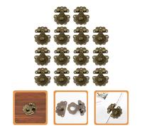 14 pezzi HASP Lock Lock Antique Litch HASP Armadio Hasp per la scatola di legno