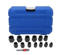 14 pezzi kit di estrattore di rimozione del dado damigato Y Rimozione del bullone Strumento di presa esagono esagonale per la riparazione dei mobili e l'uso industriale