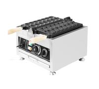 14 Pezzi Mini Macchina For Waffle A Forma Di Pesce, Antiaderente, Con Grandi Occhi E Piccoli Pesci, For Cialde, Torte Taiyaki Riscaldamento Rapido A Calore Uniforme