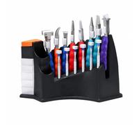 14 Pezzi Pinze e Cacciaviti per Occhiali | Professionale, Kit Riparazione Occhiali con Supporto, da Tavolo, Attrezzi, per Laboratorio, Ottici, Orologiai