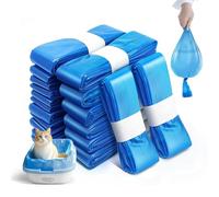 14 pezzi ricarica per lettiera per gatti, anelli di ricarica compatibili con Litter Genie XL & LitterLocker Fashion & LitterLocker & LitterLocker & LitterLocker II, 4,5 m (senza cartuccia)