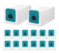 14 Pezzi Sacchetti per Aspirapolvere per Samsung Bespoke Jet VCA-ADB95 e VCA-ADB9, sacchetti di ricambio per aspirapolvere, tessuto non tessuto resistente all'usura,Clean Station Dust Bag