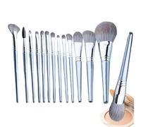14 Pezzi Set Di Pennelli Make Up, Applicatori Cosmetici Di Bellezza, Set Dis Pennelli Professionali Per Il Trucco Premium Sintetici, Pennellis Trucco Per Fondazione Ciprias Fard, Ombretto