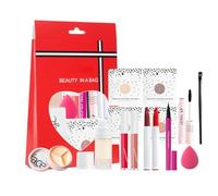 14 Pezzi Set di Trucchi con Confezione Regalo, Kit per Trucco Tutto in Uno, Trousse di Trucchi Completo Sorpresa Regalo, Kit di Bellezza Cosmetici per Principianti Essenziale, per Occhi/Viso/Labbra