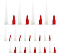 14 Pezzi Tappo per Ugello in Plastica, a Vite, Punta Fine | Struttura a Spirale, Installazione Rapida, per Tubazioni Sigillanti e Manutenzione delle Fughe