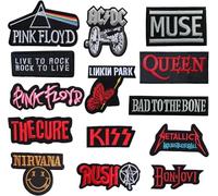 14 Pezzi Toppe Termoadesive,Toppe Termoadesive, Toppe Ricamate，Toppe per Vestiti，Toppa Termoadesiva, per Tessuti Pantaloni Jean Giacche Zaini