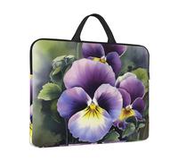 14 pollice Laptop Sleeve con Maniglia Antiurto Borsa Del Computer Impermeabile Copertura Del Computer Borsa Pansy Perfection Valigetta