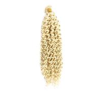 14 pollici 100g Water Curl Wave Hair Afro Curls Kinky Twist African Curls Bulk Crochet Braid Extension for capelli sintetici(613)