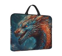 14 pollici Custodia per laptop con maniglia Borsa per laptop antiurto Borsa per computer impermeabile Borsa per computer Dragon Art Valigetta