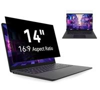 14 Pollici Filtro Privacy per schermo del computer Portatile Compatibile con HP/Dell/Acer/Lenovo/Samsung/ASUS/Toshiba/Sony/Thinkpad, Rimovibile Anti-Luce Blu Premium Protezione Dello Schermo
