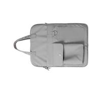 14 Pollici Laptop Messenger Bag Caso Con Antifurto Cerniere Tracolla Regolabile Per Pendolari Business Borsa Del Computer Portatile Professionale, grigio