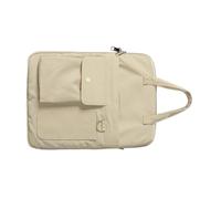 14 Pollici Laptop Messenger Bag Caso Con Antifurto Cerniere Tracolla Regolabile Per Pendolari Business Borsa Del Computer Portatile Professionale, cachi