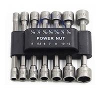 14 pz quick-change Power nut driver bit set, elettronico 3/40,6 cm 1/10,2 cm 9/81,3 cm 5/40,6 cm 11/81,3 cm 3/20,3 cm 7/40,6 cm 5,5.5,6,7,8,10,12 mm he-shank adattatore presa, made by forgiato e temprato acciaio al cromo vanadio