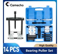 14 Pz Separatore Combinazione Set Cuscinetto Splitter Meccanico Doppio Disco Estrattore Mandrino Cambio Cuscinetto Esterno Strumento di Rimozione Con Scatola