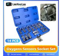 14 pz/set da 8mm a 22mm 3/8 "1/2" chiave a bussola per tubo del carburante presa per dado di raccordo manicotto di rimozione del tubo dell'olio aperto strumenti di riparazione dell'auto