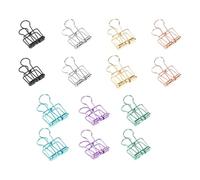 14 Pz/set Lungo Coda Raccoglitore Clip di Carta ClipsMetal Wire Out Bill Scuola Ufficio Forniture per la Casa Metallo Lungo Coda Raccoglitore Scava Fuori Carta Stazionaria Clip
