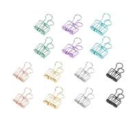14 Pz/set Lungo Coda Raccoglitore Clip di Carta ClipsMetal Wire Out Bill Scuola Ufficio Forniture per la Casa Metallo Lungo Coda Raccoglitore Scava Fuori Carta Stazionaria Clip