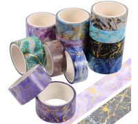 14 Rolls Nastro Adesivo Washi Decorativo Per Scrapbooking Del Diario