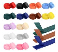 14 Set Nastro a Strappo, 14 Colori di Cucire Su Ganci e Nastro con Gancio e Occhiello, 20mm x 1m Strappo per Cucire Doppia Faccia per Cucire Stoffa, Tessuti, Artigianato Fai Da Te