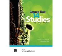 14 Studies in Duet Form: 1-2 Saxophone. Partitur.
