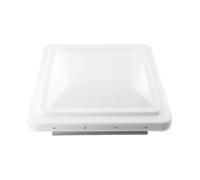 14" Universal RV, Trailer, Camper, Motorhome Roof Vent Cover - Vent Lid Replacement (White 1 Pack)