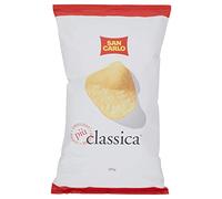 14 x BUSTA PATATINE SAN CARLO CLASSICA BAR PIU' GUSTO 190gr BOX ESPOSITORE CHIPS