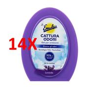 14 X Emulsio Il Cattura Odori Gel Lavanda 150 Grammi