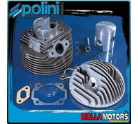 140.0050 GRUPPO TERMICO POLINI 130CC D.57 PIAGGIO VESPA 125 2T PRIMAVERA GHISA A
