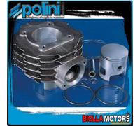 140.0057 GRUPPO TERMICO POLINI 152CC D.61 PIAGGIO VESPA 125 2T T5 GHISA ARIA COR