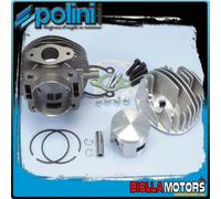 140.0058 GRUPPO TERMICO POLINI 112CC D.57,5 PIAGGIO VESPA 50 2T SPECIAL GHISA AR