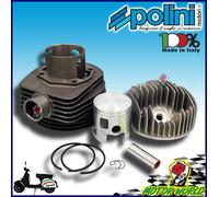 140.0080 KIT GRUPPO TERMICO POLINI D.63 PISTONE CILINDRO 177cc VESPA 125 150 PX