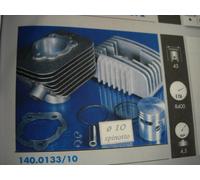 140.0133/10 GRUPPO CILINDRO POLINI X CICLOM. PIAGGIO: CIAO-SI-CBA-BRAVO SP.10