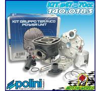 140.0183 CILINDRO POLINI SPORT H20 70cc D.47 GHISA PIAGGIO NTT 50 2T LC