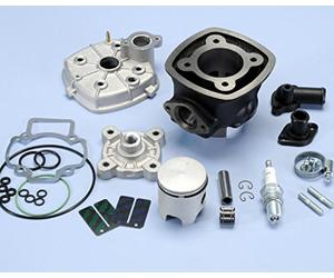140.0183/R GRUPPO TERMICO POLINI CORSA 70CC D.47 PIAGGIO H2O SP.12 GHISA