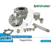 140.0207 KIT GRUPPO TERMICO PIAGGIO ZIP 50 2T SP 50 Ø.47,6 CORSA 39,3 BIELLA 85