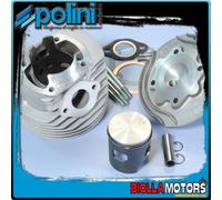 140.0211 GRUPPO TERMICO POLINI EVO 130CC D.57 PIAGGIO VESPA 125 2T PRIMAVERA ALL