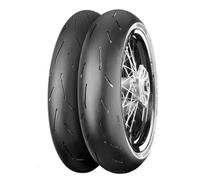 Continental Contiattack Sm 2 66h Tl Sports-touring Rear Tire Argento 140 / 70 / R17
