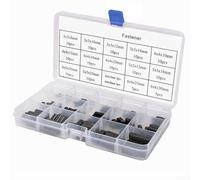 140 chiavi parallele in acciaio al carbonio da 3/4/5/6 mm, con estremità arrotondate, kit di design a piuma per utensili elettrici e tosaerba manutenzione puleggia